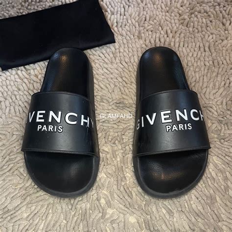 givenchy slides cream|clear givenchy slides.